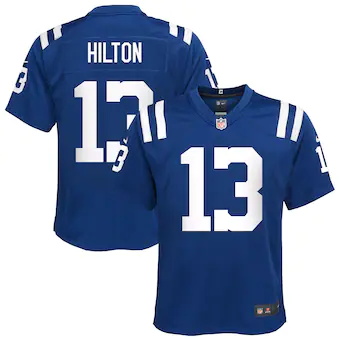 youth nike ty hilton royal indianapolis colts game jersey_p